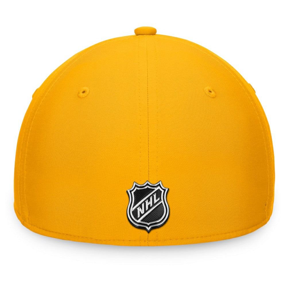 Nashville Predators Fanatics Authentic Pro Training Camp Flex Hat - Gold | US 200562237