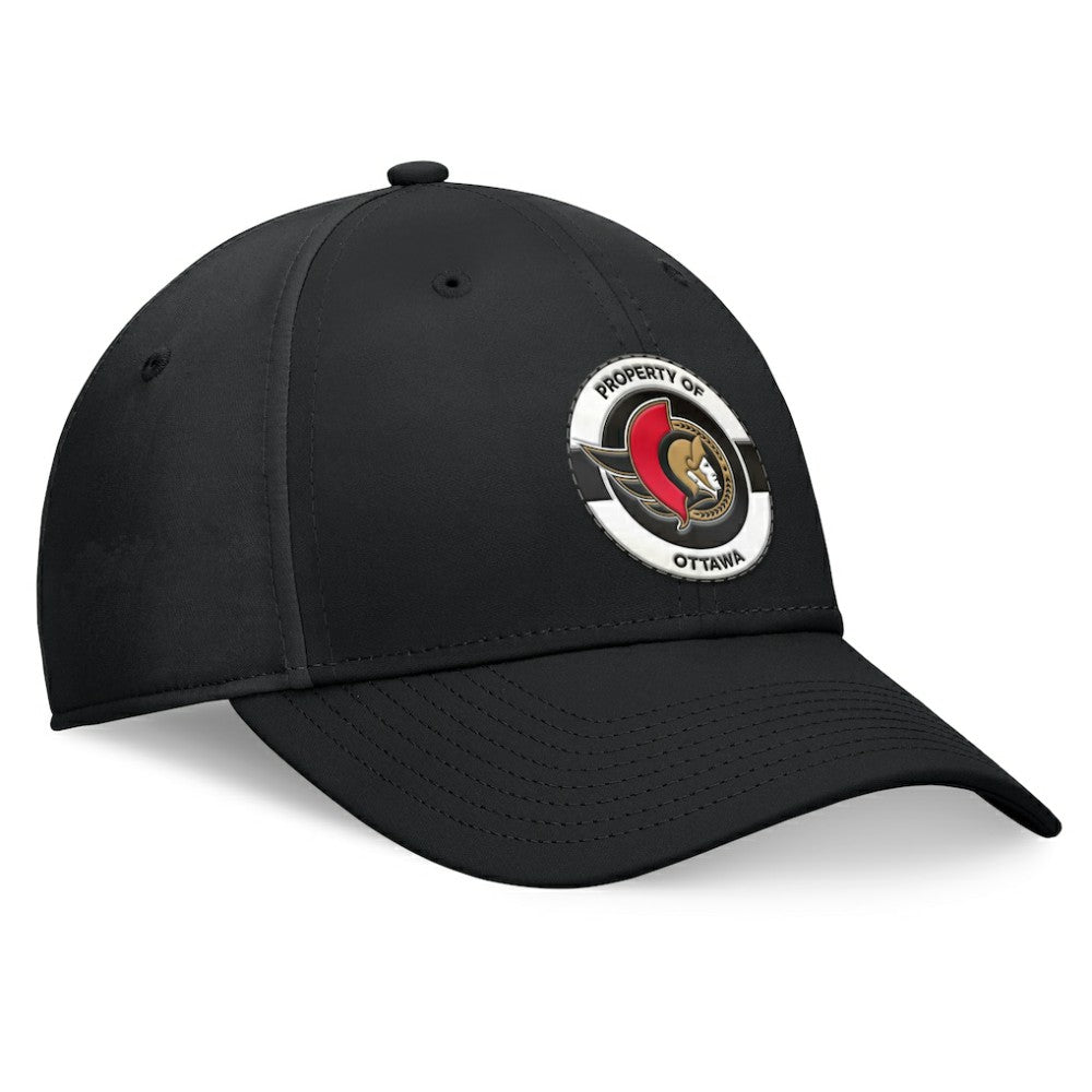 Ottawa Senators Fanatics Authentic Pro Training Camp Flex Hat - Black | US 200562241
