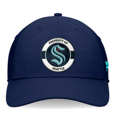 Seattle Kraken Fanatics Authentic Pro Training Camp Flex Hat - Deep Sea Blue | US 200562245