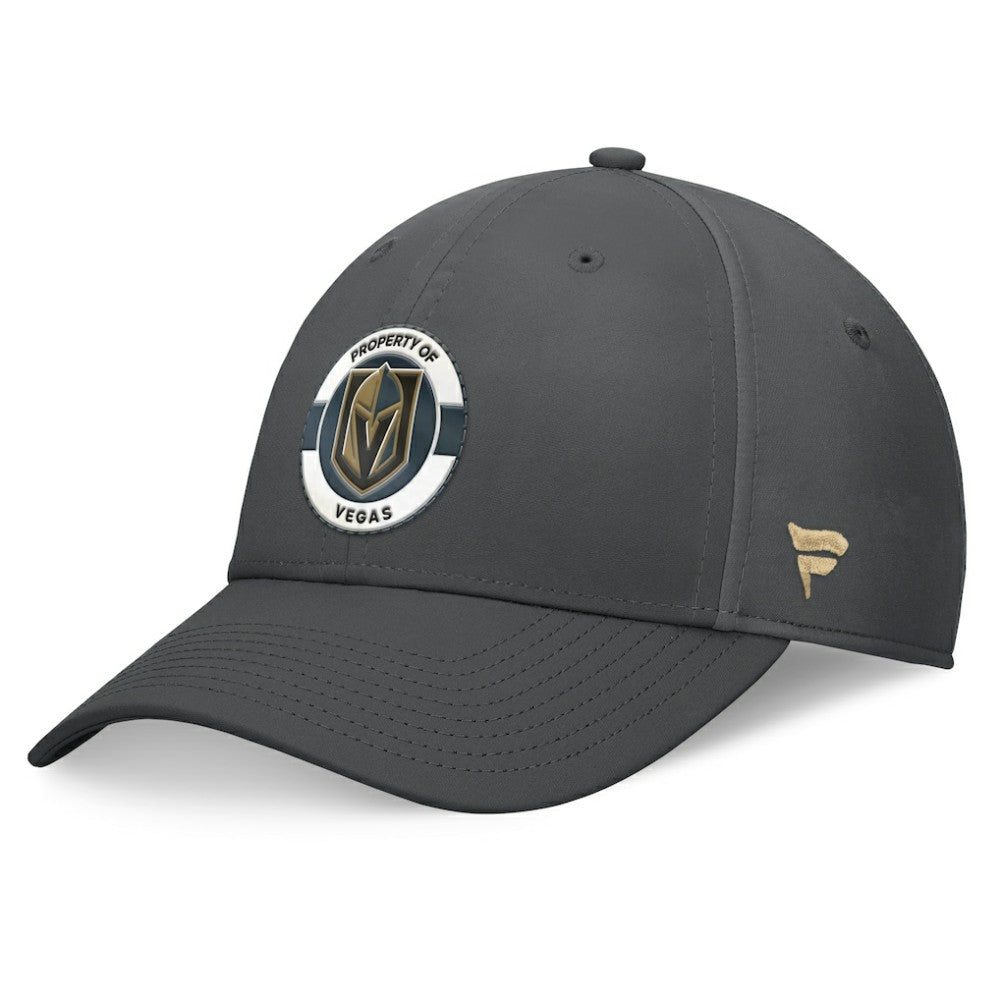 Vegas Golden Knights Fanatics Authentic Pro Training Camp Flex Hat - Charcoal | US 200562250