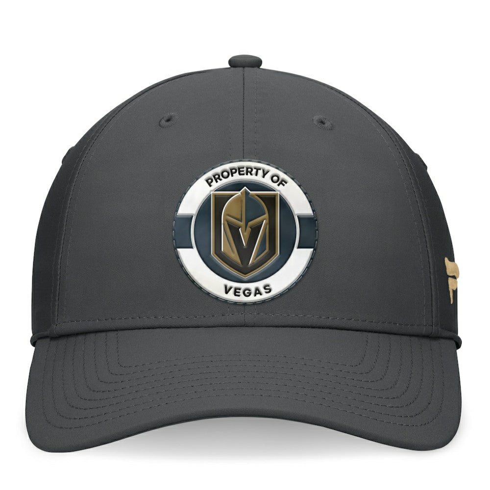 Vegas Golden Knights Fanatics Authentic Pro Training Camp Flex Hat - Charcoal | US 200562250