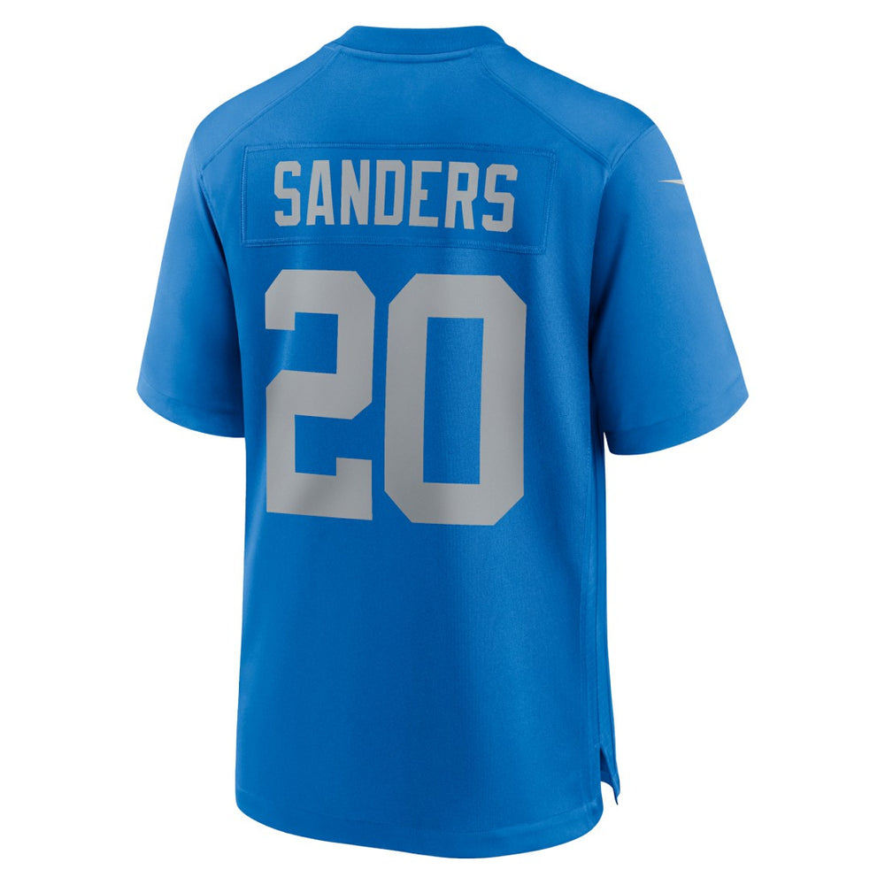 Barry Sanders Detroit Lions Alternate Game Jersey - Blue Jerseys