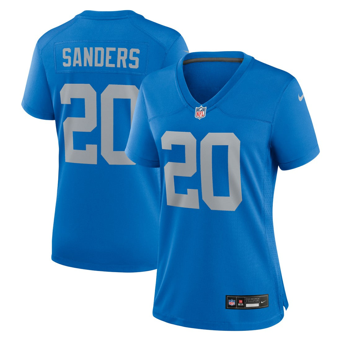 Barry Sanders Detroit Lions Women's Alternate Game Jersey - Blue Jerseys