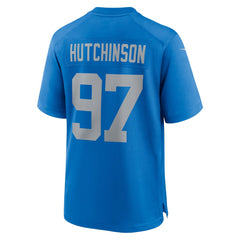 Aidan Hutchinson Detroit Lions Alternate Game Jersey - Blue Jerseys