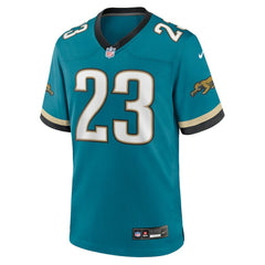 Foye Oluokun Jacksonville Jaguars Prowler Throwback Player Game Jersey - Teal Jerseys