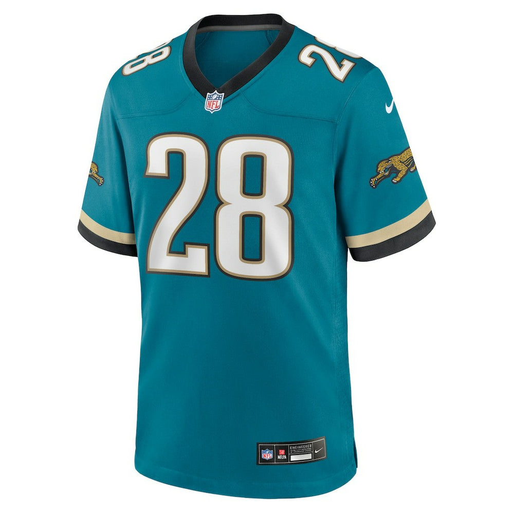 Fred Taylor Jacksonville Jaguars Prowler Throwback Retired Player Game Jersey - Teal Jerseys