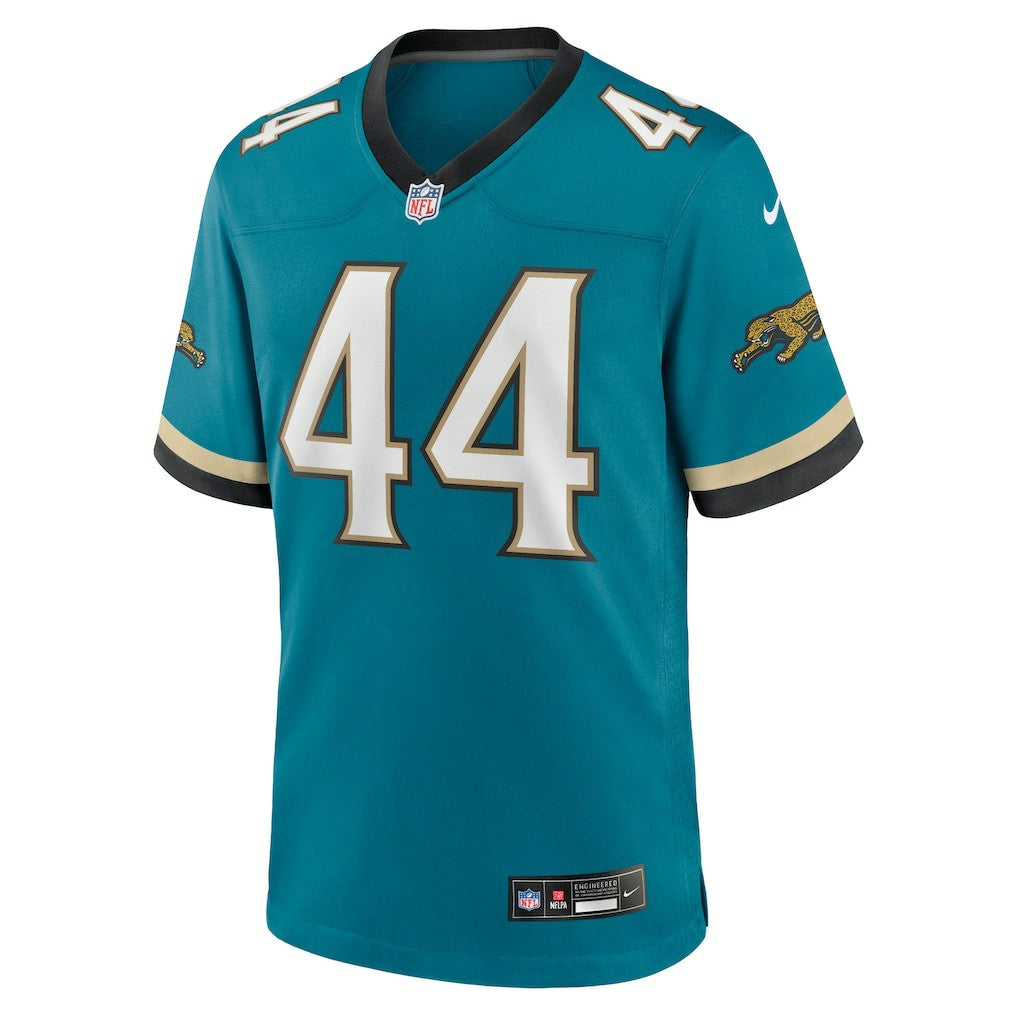 Travon Walker Jacksonville Jaguars Prowler Throwback Player Game Jersey - Teal Jerseys