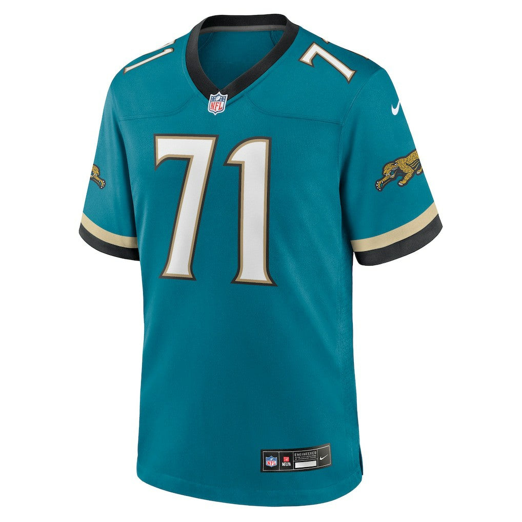 Tony Boselli Jacksonville Jaguars Prowler Throwback Retired Player Game Jersey - Teal Jerseys