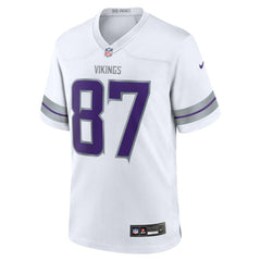 T.J. Hockenson Minnesota Vikings Alternate Game Player Jersey - White Jerseys