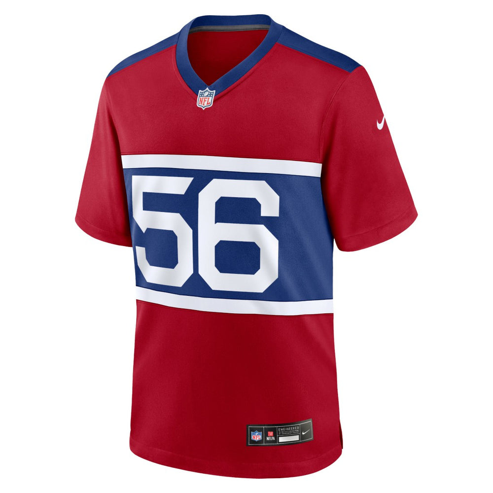 Lawrence Taylor New York Giants Alternate Retired Player Game Jersey - Century Red Jerseys