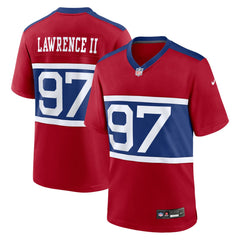 Dexter Lawrence II New York Giants Alternate Player Game Jersey - Century Red Jerseys