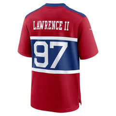 Dexter Lawrence II New York Giants Alternate Player Game Jersey - Century Red Jerseys