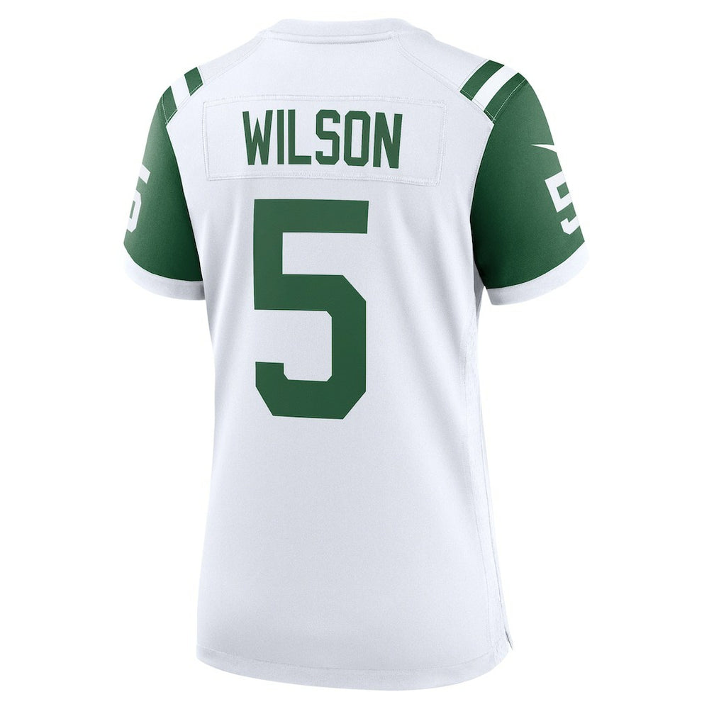 Garrett Wilson New York Jets Women's Classic Alternate Game Jersey - White Jerseys