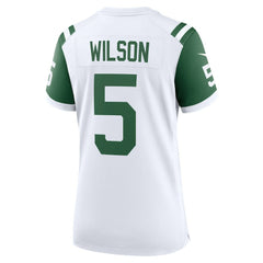 Garrett Wilson New York Jets Women's Classic Alternate Game Jersey - White Jerseys
