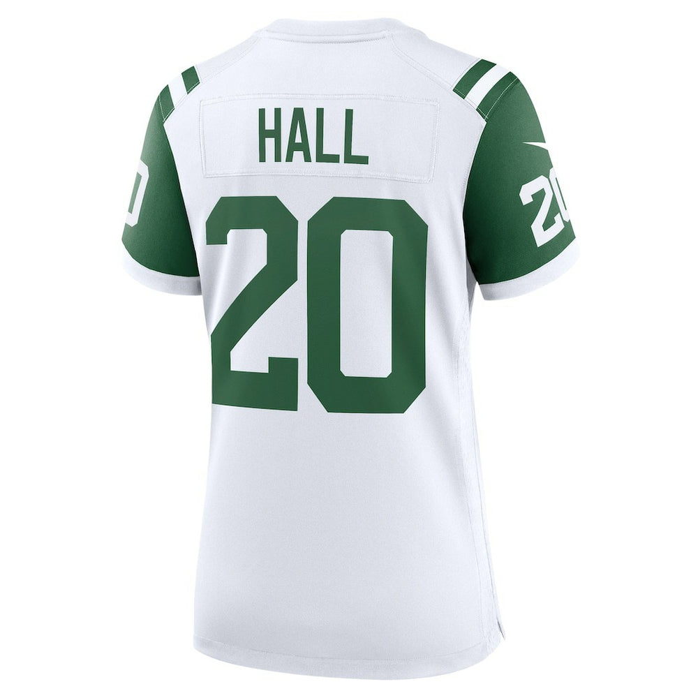 Breece Hall New York Jets Women's Classic Alternate Game Jersey - White Jerseys
