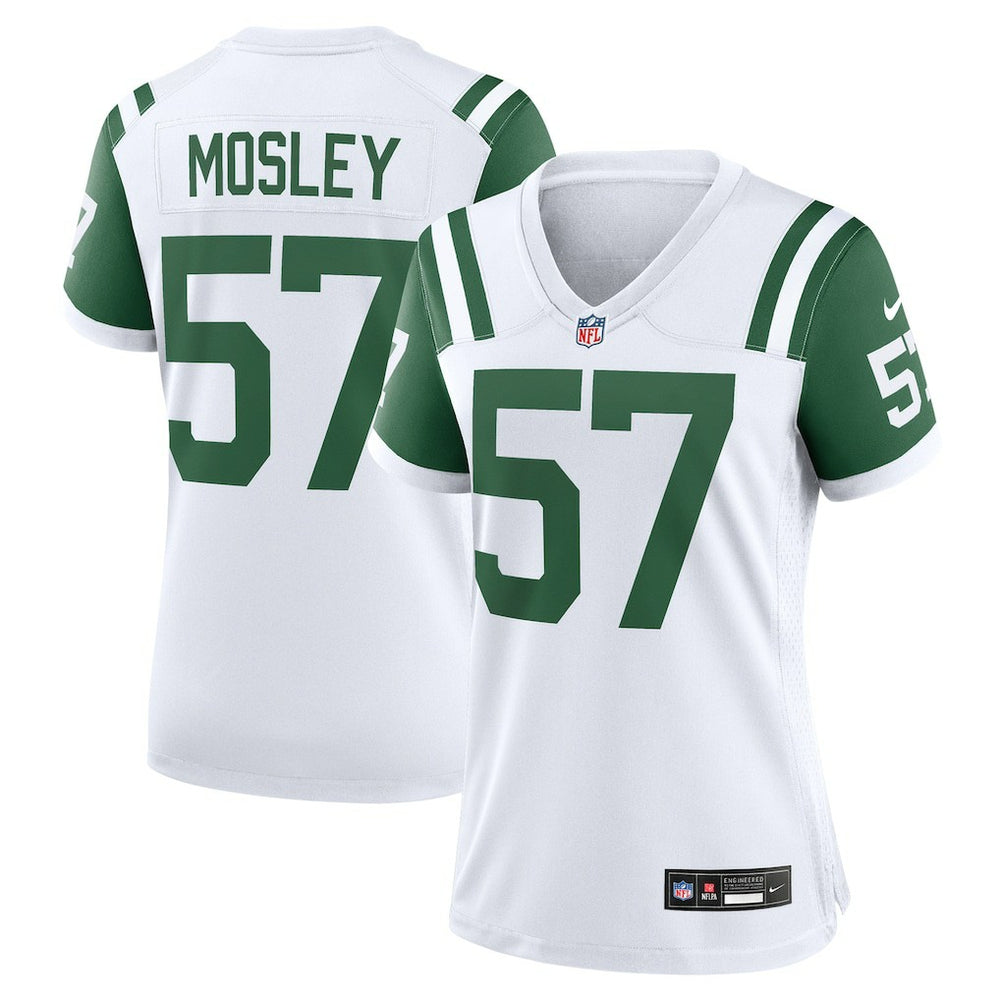 C.J. Mosley New York Jets Women's Classic Alternate Game Jersey - White Jerseys