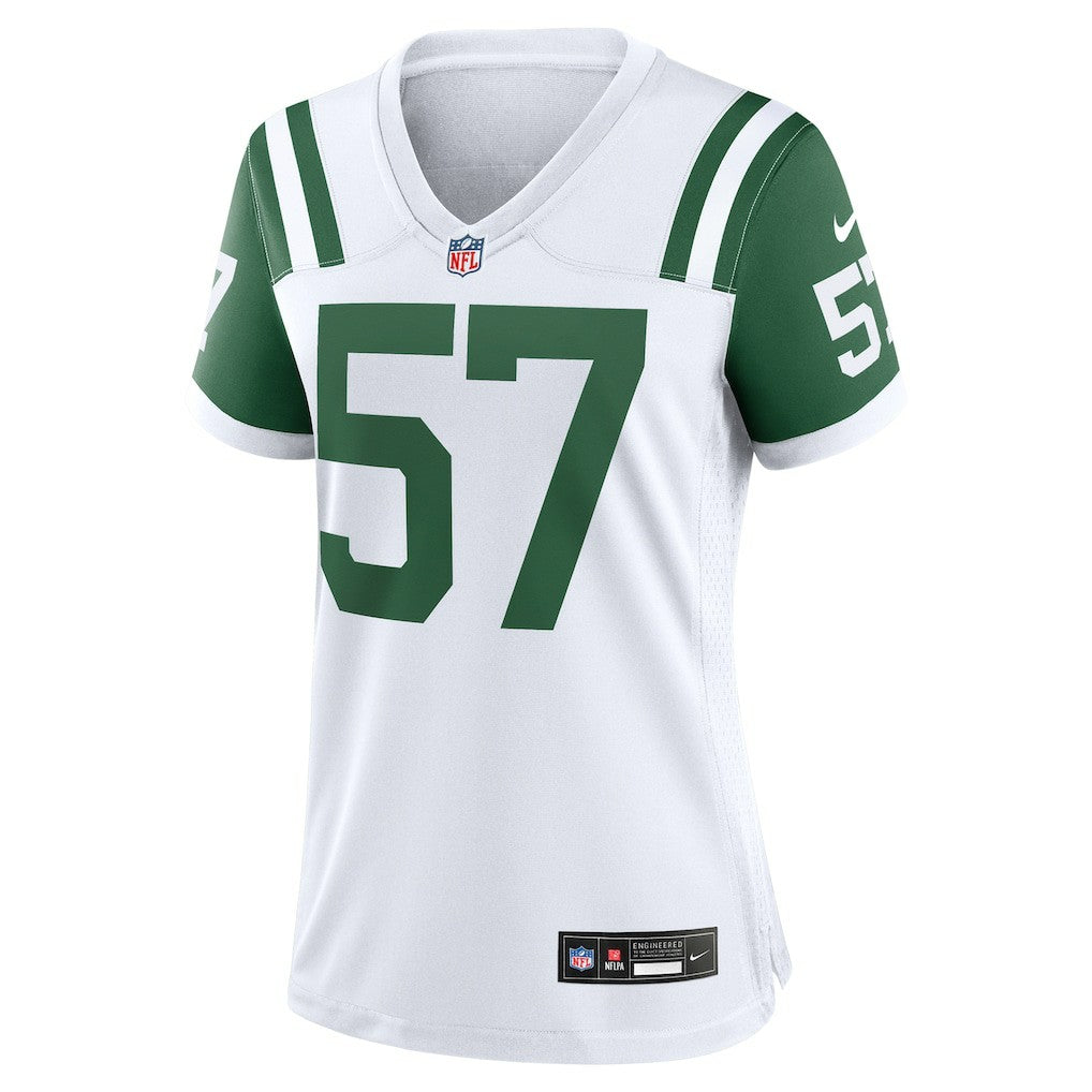 C.J. Mosley New York Jets Women's Classic Alternate Game Jersey - White Jerseys
