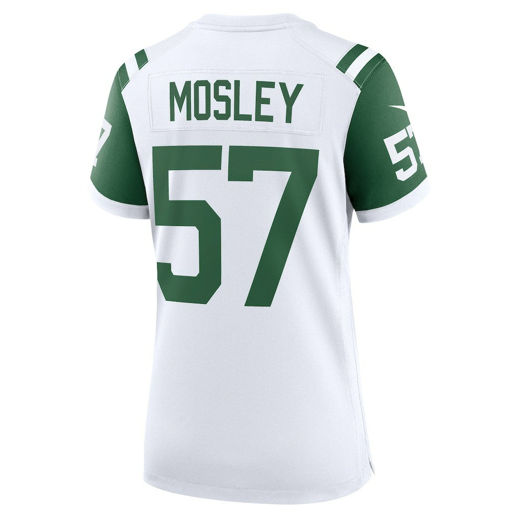 C.J. Mosley New York Jets Women's Classic Alternate Game Jersey - White Jerseys
