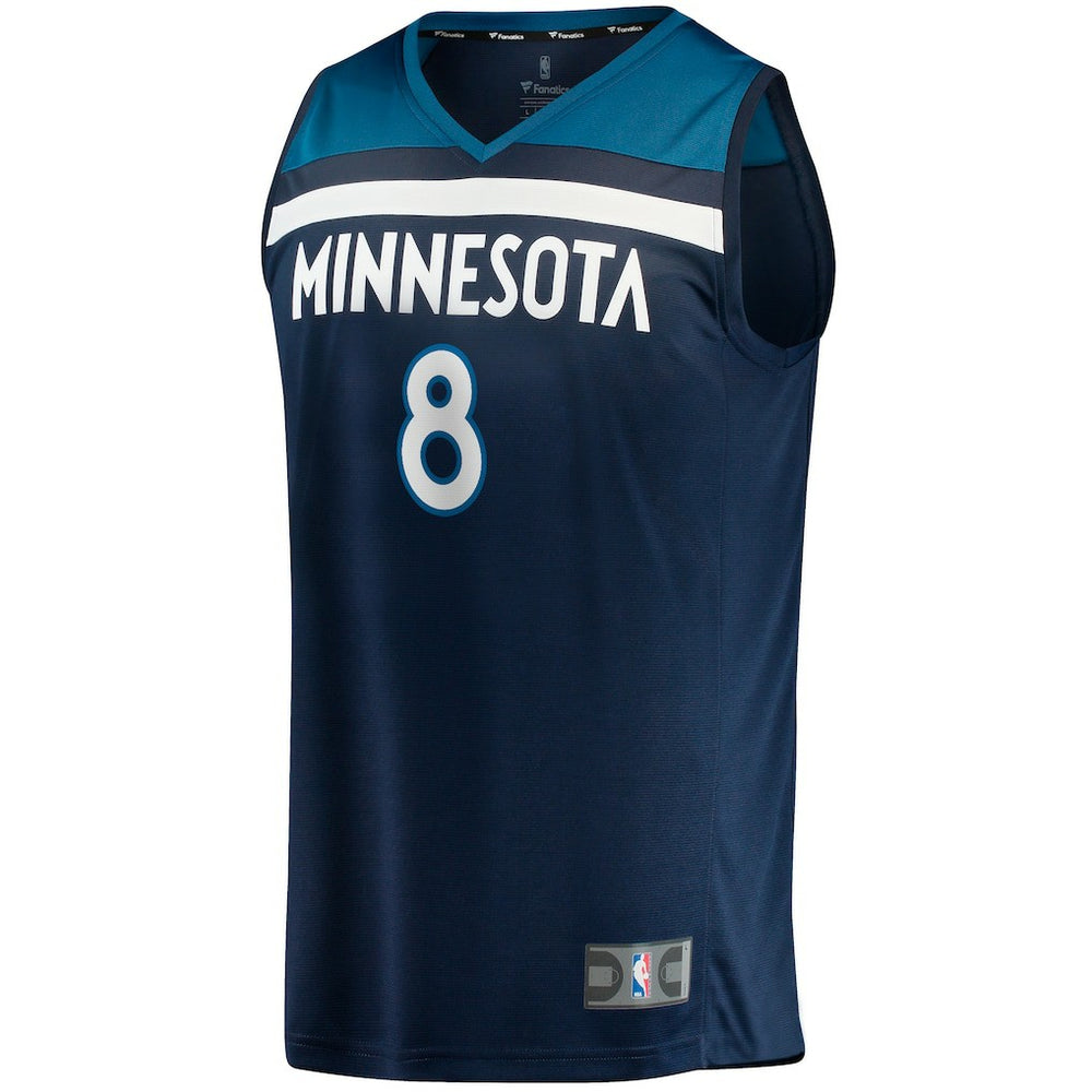 Josh Minott Minnesota Timberwolves Fast Break Player Jersey Icon Edition Navy - Fanatics