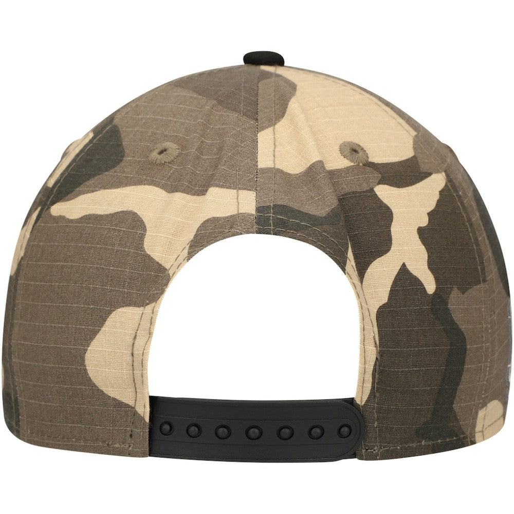 Chicago Cubs New Era Camo Crown A-Frame 9FORTY Adjustable Hat Hats