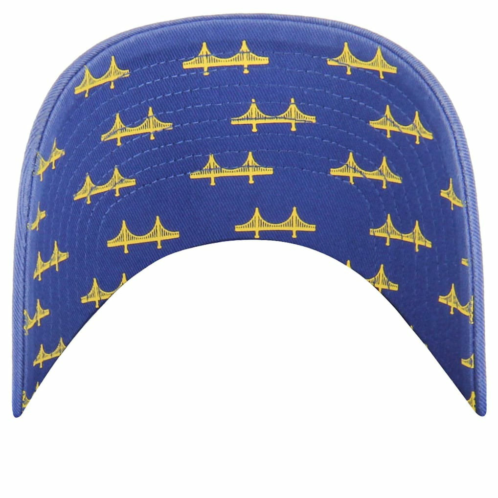 Golden State Warriors '47 Women's Confetti Undervisor Clean Up Adjustable Hat Royal - 47 brand