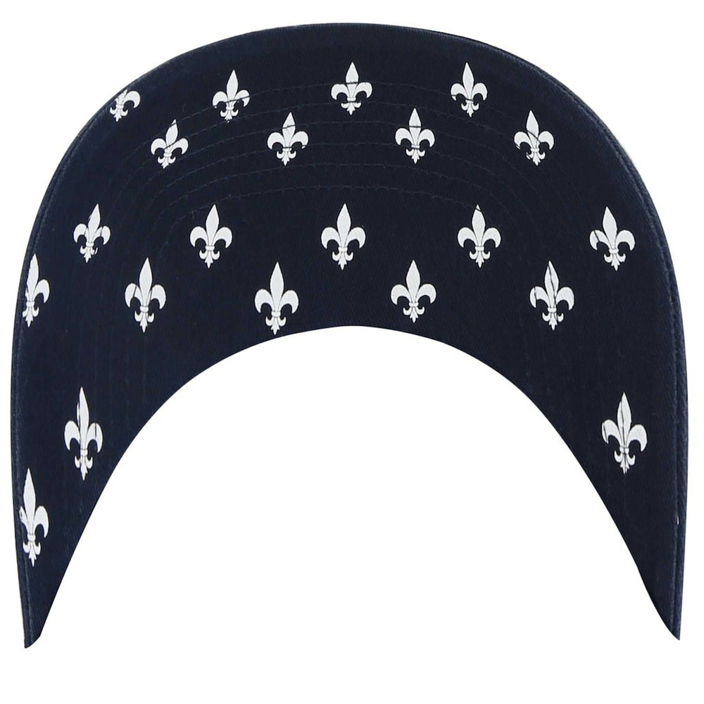 New Orleans Pelicans '47 Women's Confetti Undervisor Clean Up Adjustable Hat Navy - 47 brand