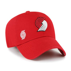 Portland Trail Blazers '47 Women's Confetti Undervisor Clean Up Adjustable Hat Red - 47 brand