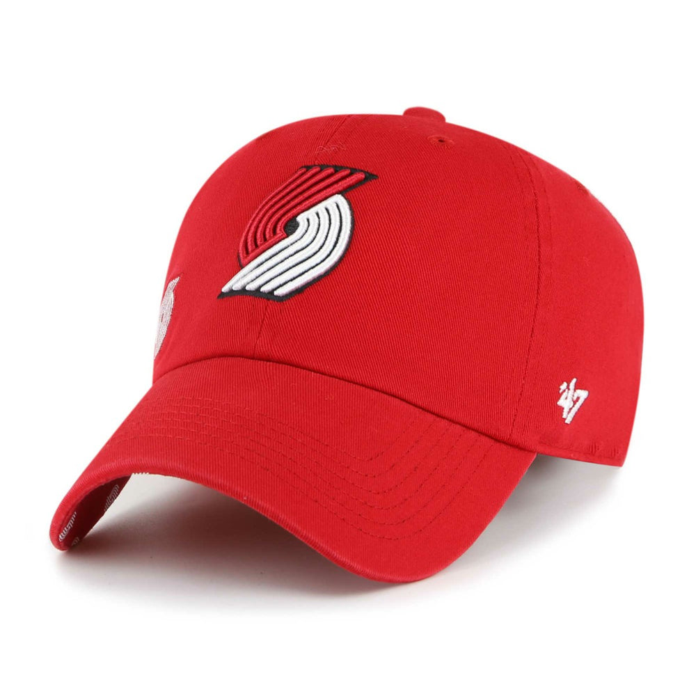 Portland Trail Blazers '47 Women's Confetti Undervisor Clean Up Adjustable Hat Red - 47 brand