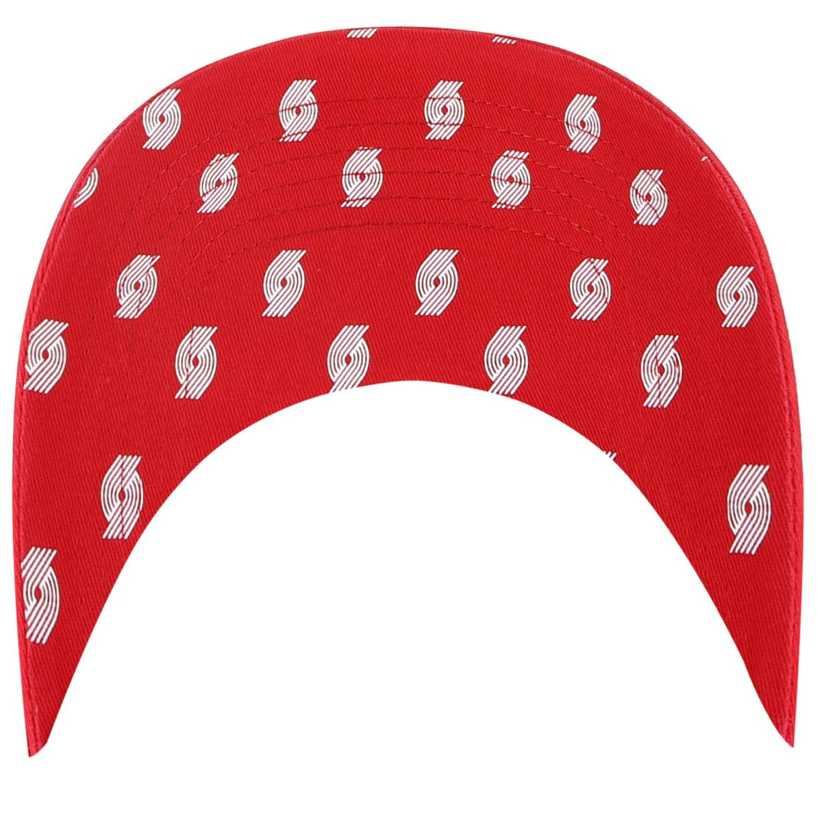Portland Trail Blazers '47 Women's Confetti Undervisor Clean Up Adjustable Hat Red - 47 brand