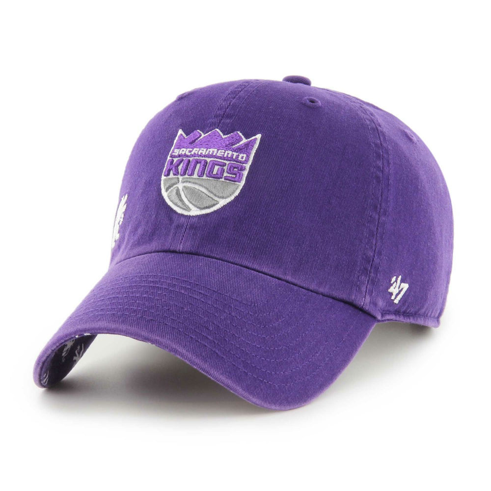 Sacramento Kings '47 Women's Confetti Undervisor Clean Up Adjustable Hat Purple - 47 brand