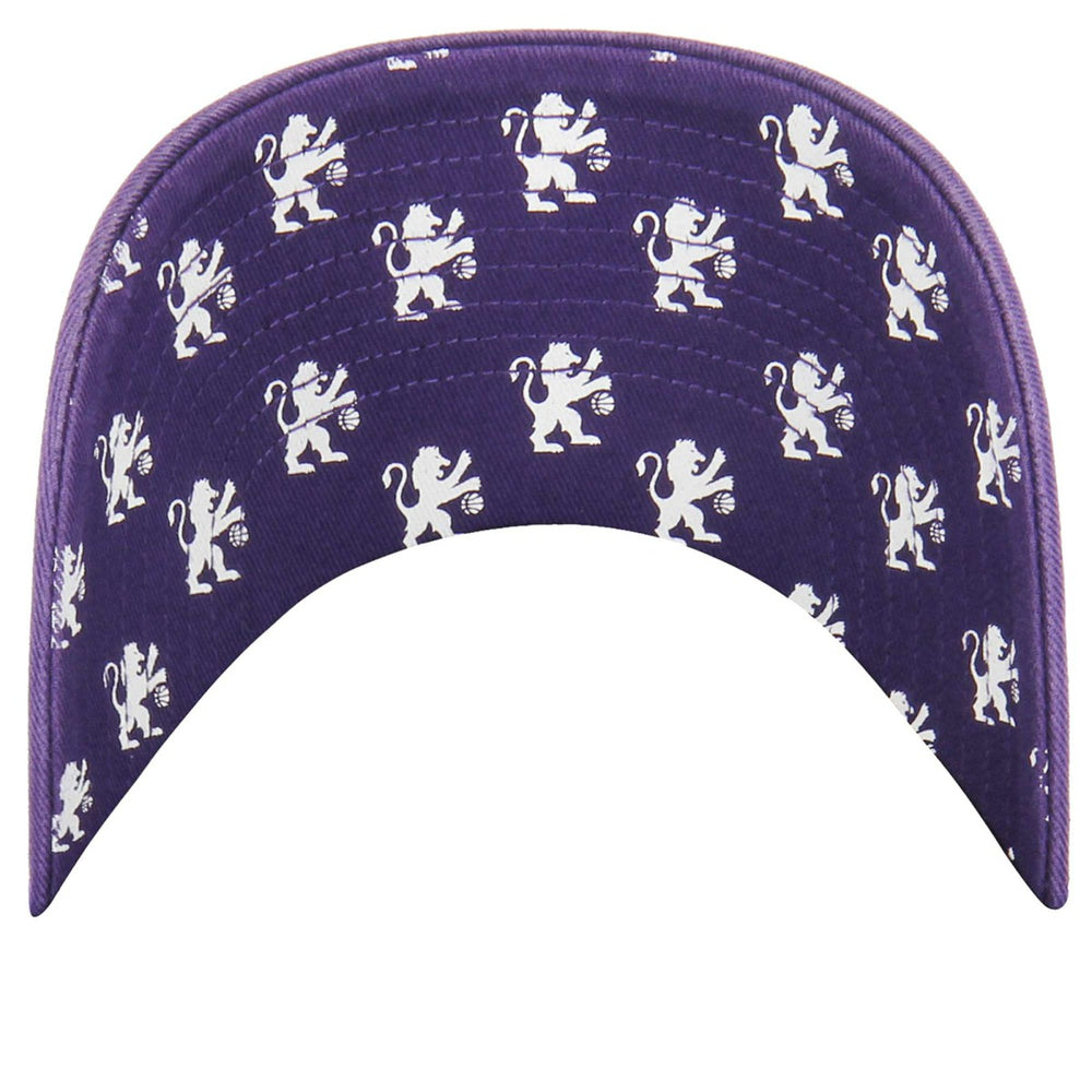 Sacramento Kings '47 Women's Confetti Undervisor Clean Up Adjustable Hat Purple - 47 brand