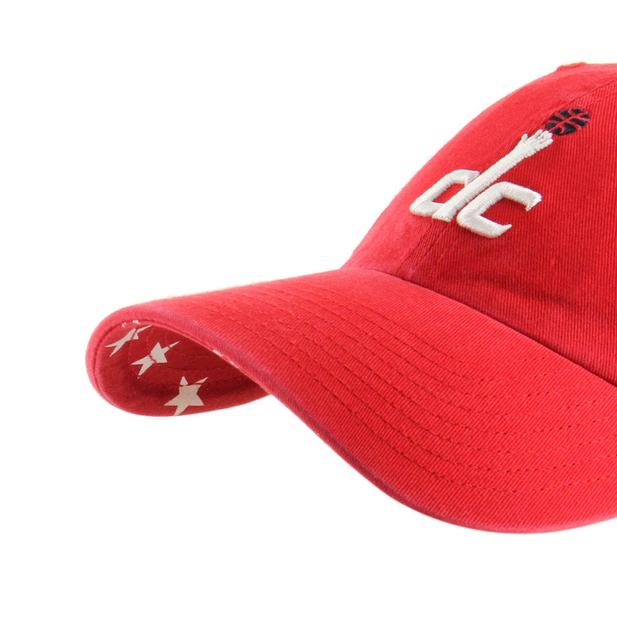 Washington Wizards '47 Women's Confetti Undervisor Clean Up Adjustable Hat Red - 47 brand