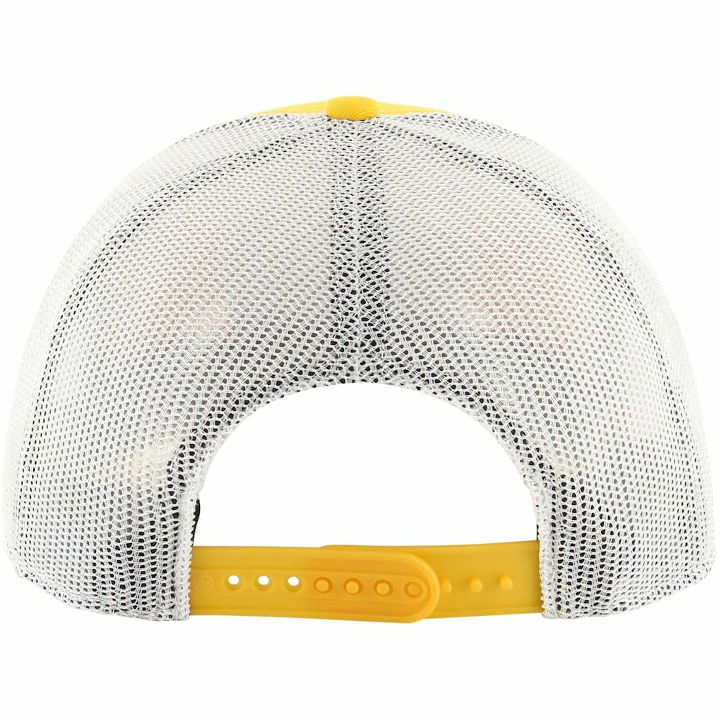 Golden State Warriors '47 Semi Patch Trucker Adjustable Hat Gold - 47 brand