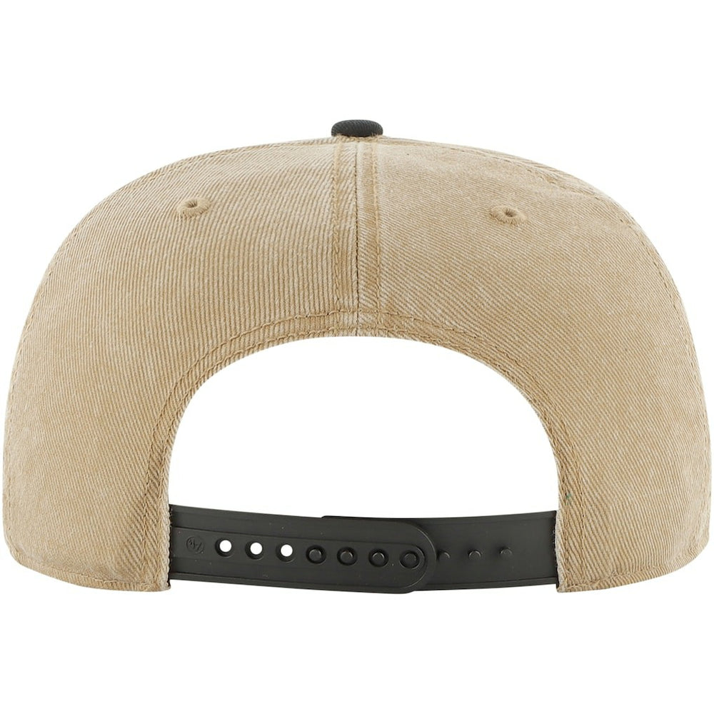 Brooklyn Nets '47 Chilmark Captain Snapback Khaki/Black - 47 brand