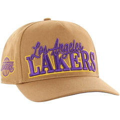 Los Angeles Lakers '47 Barnes Hitch Adjustable Hat Tan - 47 brand