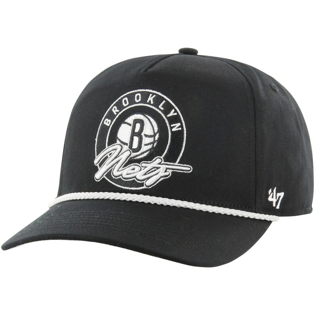 Brooklyn Nets '47 Ring Tone Hitch Snapback Black - 47 brand outlet