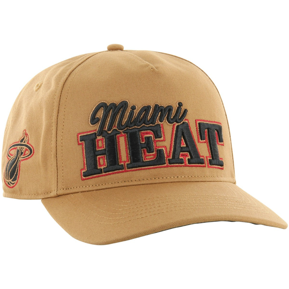 Miami Heat '47 Barnes Hitch Adjustable Hat Tan - 47 brand