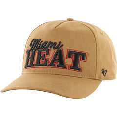 Miami Heat '47 Barnes Hitch Adjustable Hat Tan - 47 brand