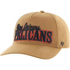 New Orleans Pelicans '47 Barnes Hitch Adjustable Hat Tan - 47 brand