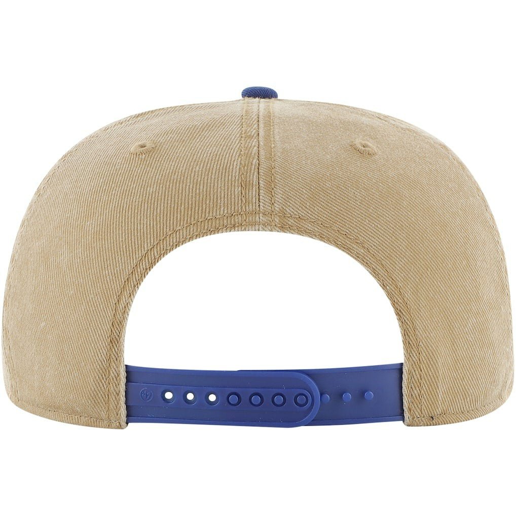 Philadelphia 76ers '47 Chilmark Captain Snapback Khaki/Royal - 47 brand