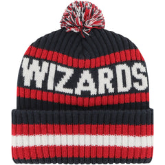 Washington Wizards '47 Bering Cuffed Knit Hat with Pom Navy - 47 brand