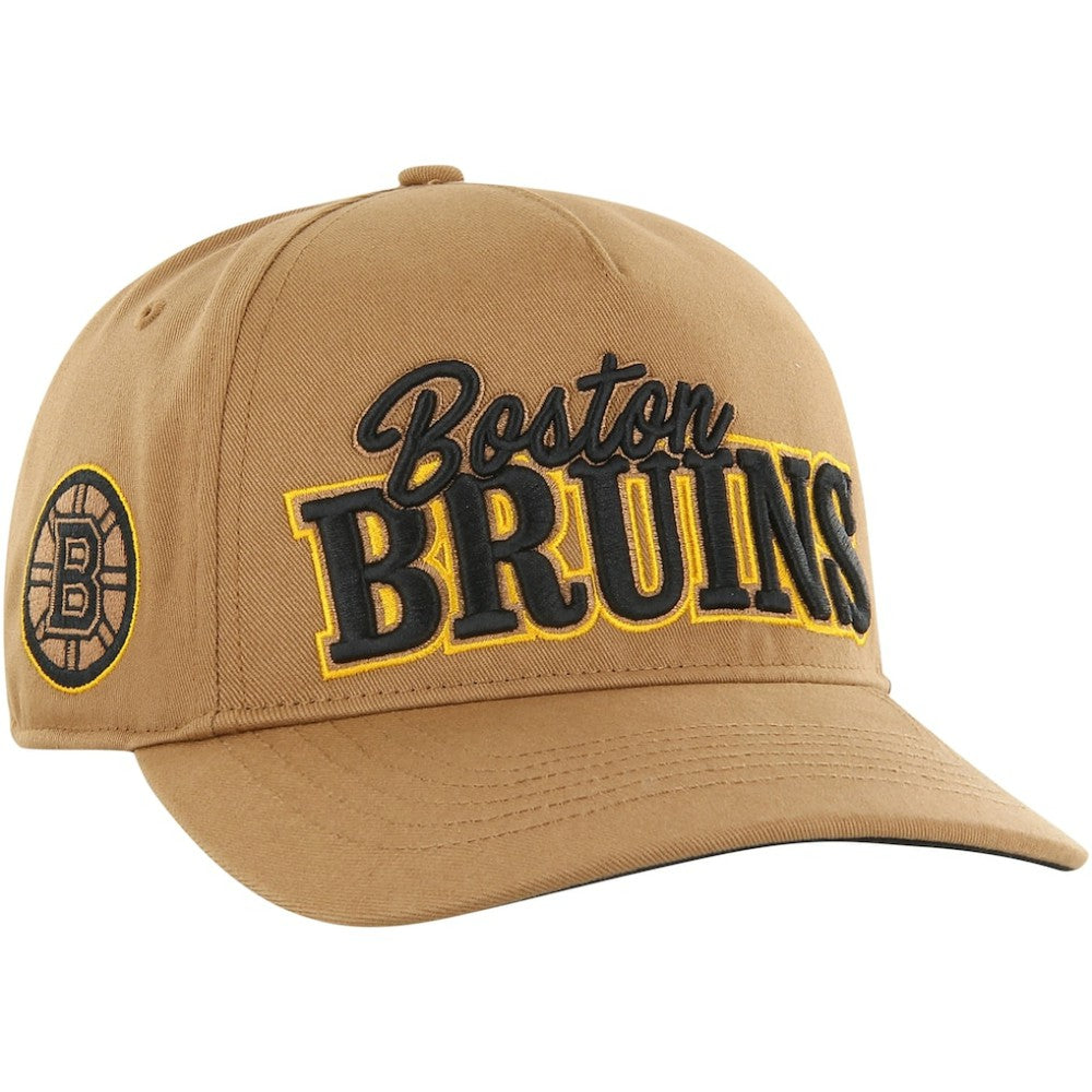 Boston Bruins '47 Barnes Hitch Adjustable Hat - Tan | US 200567913