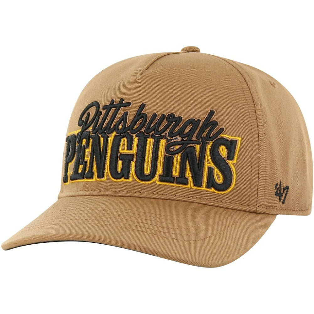 Pittsburgh Penguins '47 Barnes Hitch Adjustable Hat - Tan | US 200567924