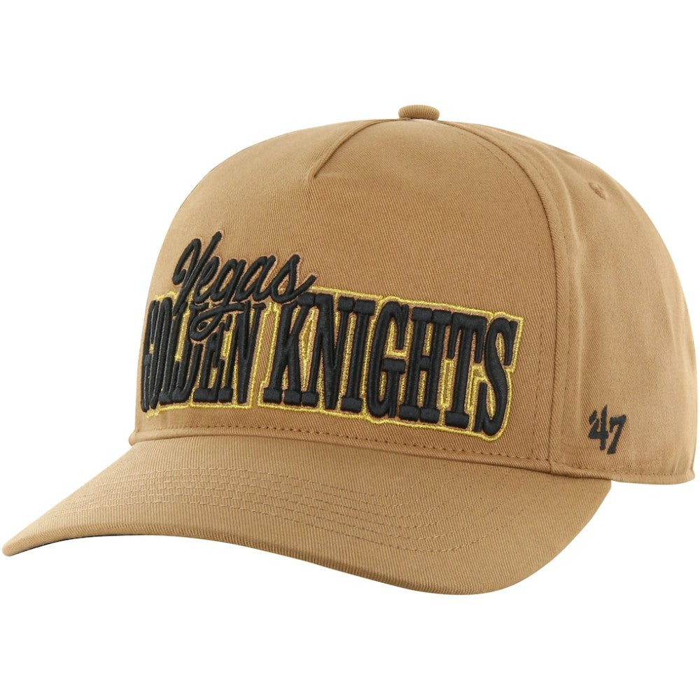 Vegas Golden Knights '47 Barnes Hitch Adjustable Hat - Tan | US 200567930