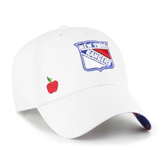 New York Rangers '47 Women's Confetti Clean Up Adjustable Hat - White | US 200567938