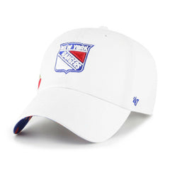 New York Rangers '47 Women's Confetti Clean Up Adjustable Hat - White | US 200567938