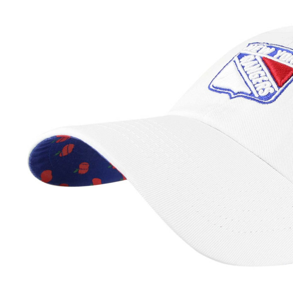 New York Rangers '47 Women's Confetti Clean Up Adjustable Hat - White | US 200567938