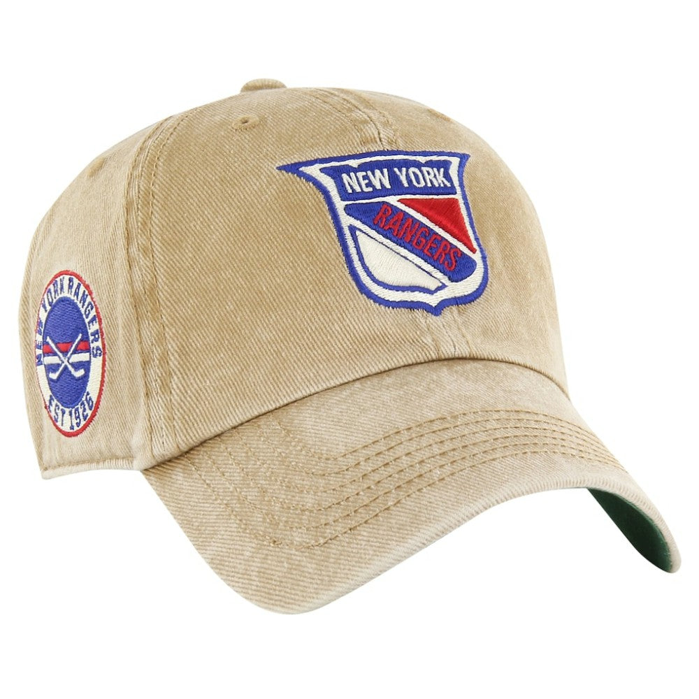 New York Rangers '47 Earldor Clean Up Adjustable Hat - Khaki | US 200567969