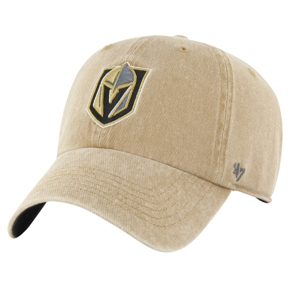 Vegas Golden Knights '47 Earldor Clean Up Adjustable Hat - Khaki | US 200567988
