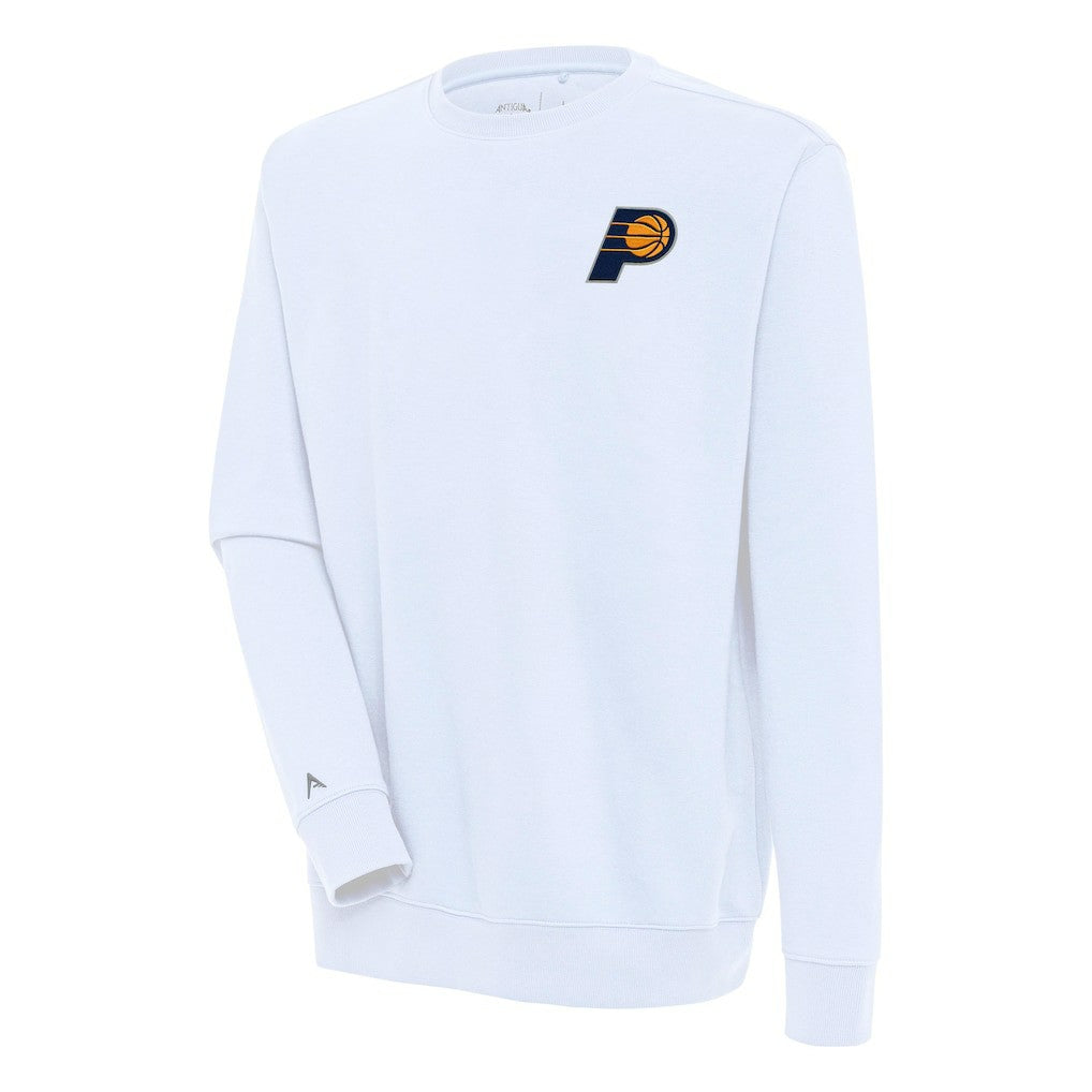 Indiana Pacers Antigua Victory Pullover Sweatshirt White